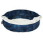 Snuggle Pals Hooded Burrow Plush Pet Bed for Cats & Small Dogs