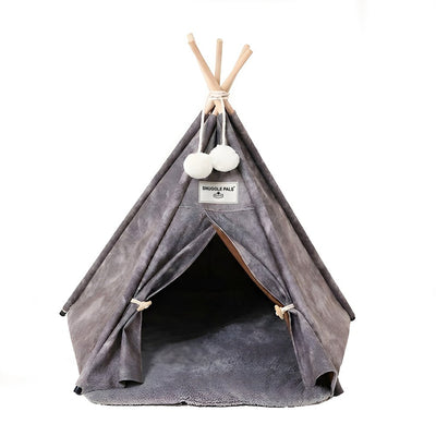 Snuggle Pals Snuggle Teepee Pet Tent for Dogs & Cats