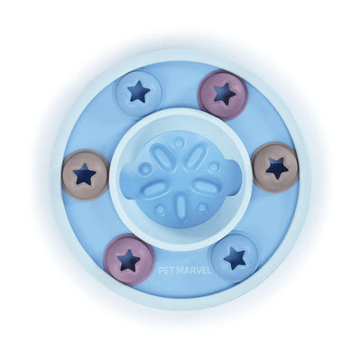 Pet Marvel Foraging Plate Interactive Puzzle Toy For Dogs - Tomato