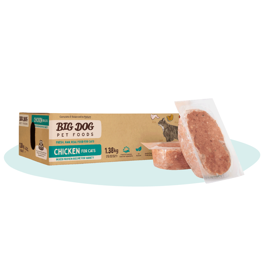 Big Dog Raw Food For Cats Chicken 1.38Kg