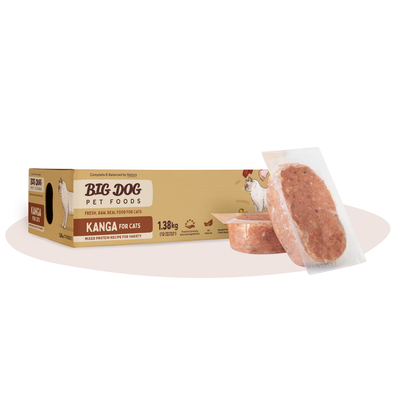 Big Dog Raw Food For Cats Kangaroo 1.38Kg
