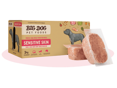 Big Dog Raw Food For Dogs Sensitive Skin Raw Diet 3Kg