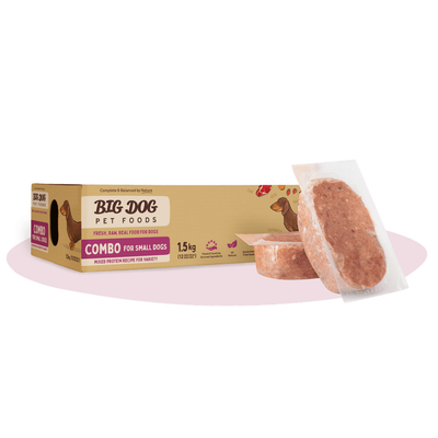 Big Dog Raw Food For Dogs Combo for Small Dogs 1.5Kg