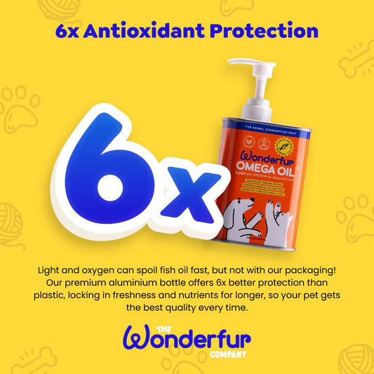 Wonderfur Super Omega Oil for Dogs and Cats 250ml