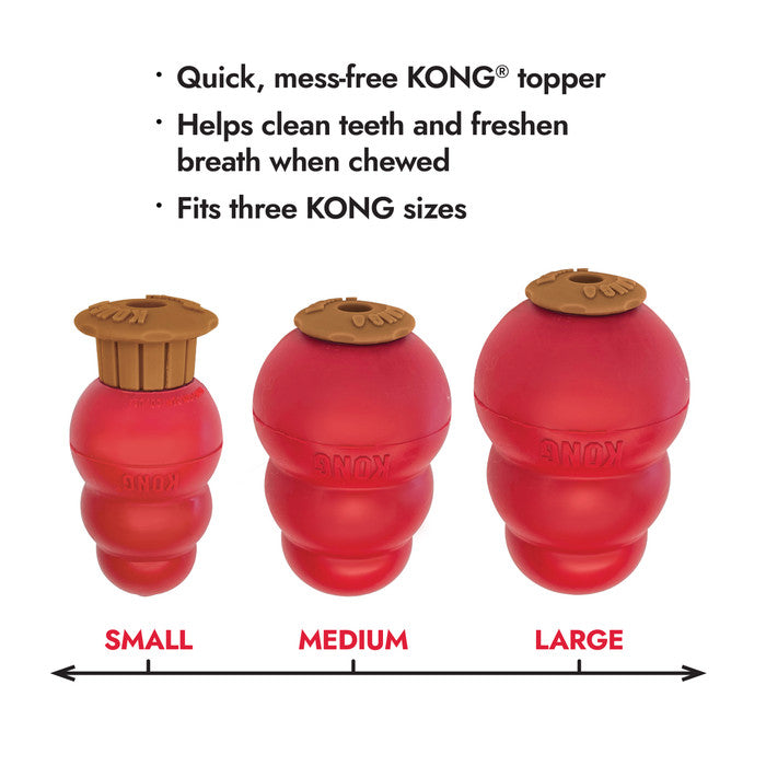 KONG Corkz Savory Flavor Lickable Dog Treats 10pcs