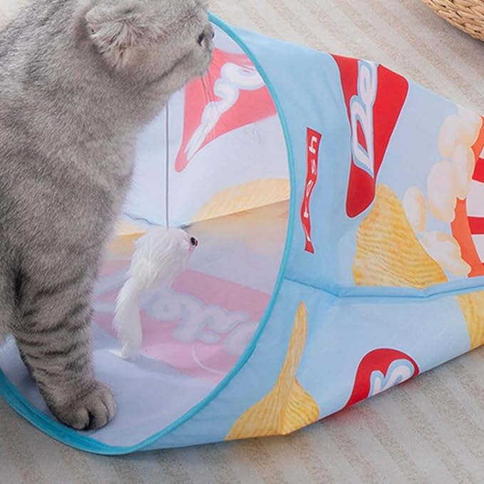 Crinkle Cat Tunnel - Chips Bag
