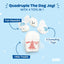 BARK Andi's Famous Dumplings 2-in-1 Interactive Plush Squeaky Dog Toy