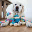 Zippypaws Plush Toys For Dog Spencer the Crinkle Monkey – Small Blue