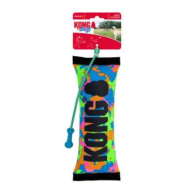 KONG Dog Toy Bunji HighViz Bumper Medium Assorted Colour