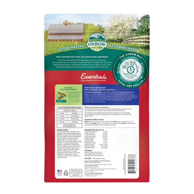 Oxbow Essentials Adult Rabbit Food 2.25kg