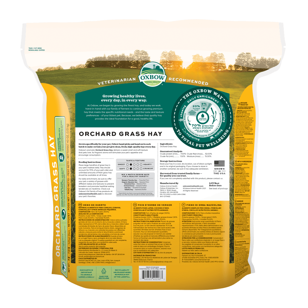 Oxbow Orchard Grass 1.13kg