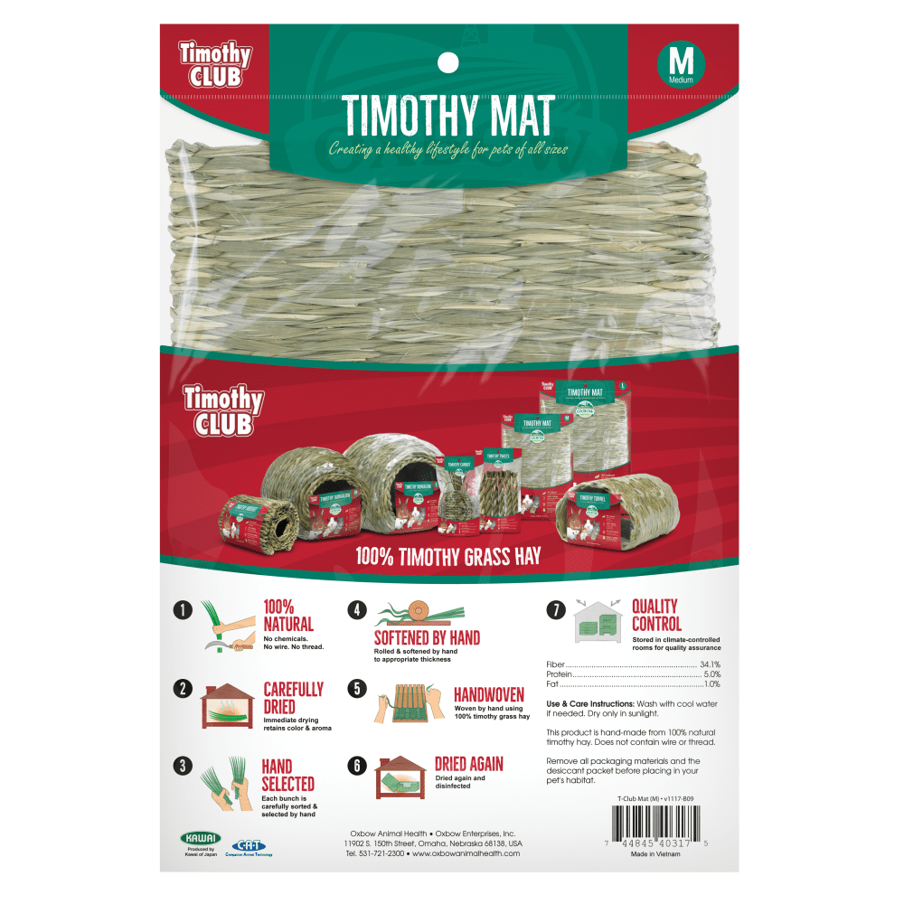 Oxbow Timothy CLUB Timothy Mat