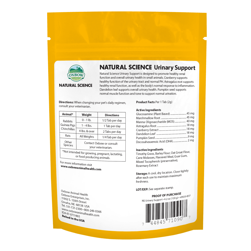 Oxbow Supplements Natural Science Urinary Support