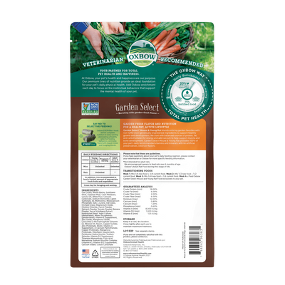 Oxbow Garden Select Mouse & Young Rat Food 910g