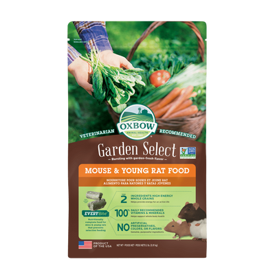 Oxbow Garden Select Mouse & Young Rat Food 910g