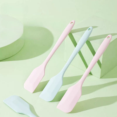 Pet Silicone Scraper - Flexible Flat Food Scoop