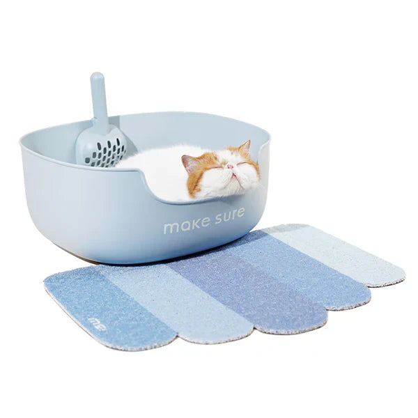 Makesure Large Cat Litter Box With Mat