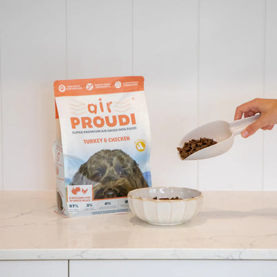 Air Proudi Air Dried Dog Food - Turkey & Chicken