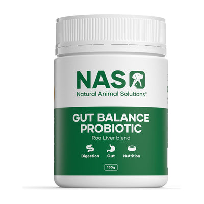 NAS Natural Animal Solutions - Gut Balance Probiotic Roo Liver Blend Supplement