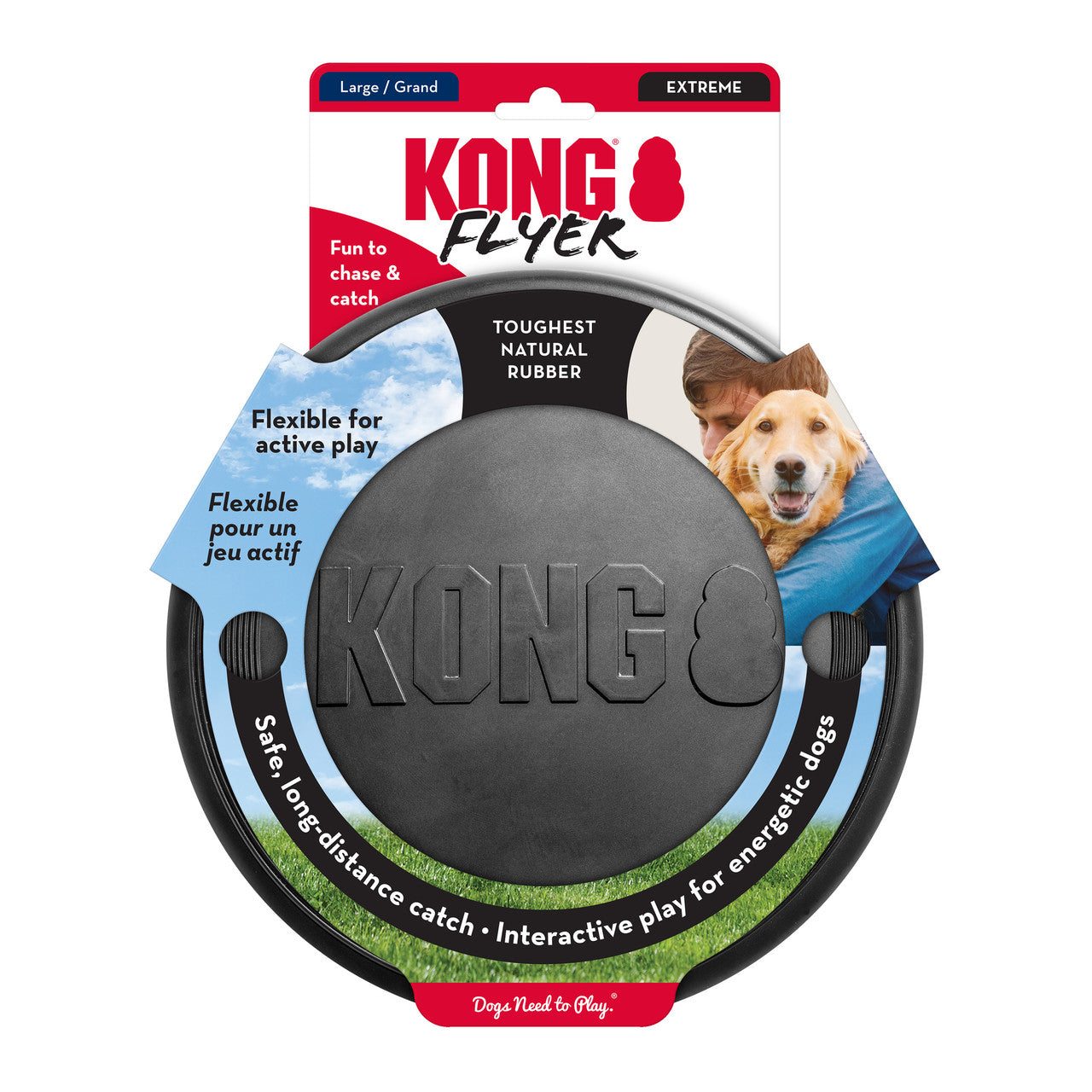 KONG Dog Toy Flyer Extreme