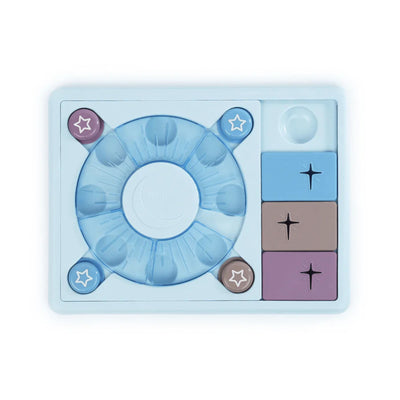 Pet Marvel Foraging Plate Interactive Puzzle Toy For Dogs - Galaxy