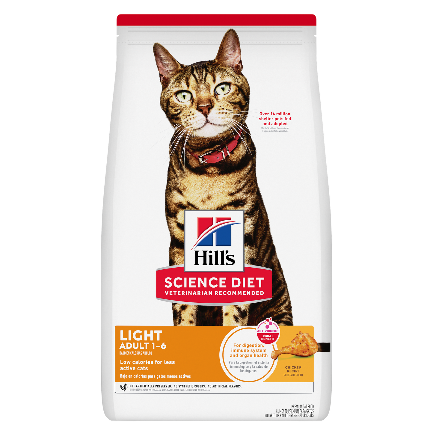 Hill's Science Diet Adult Cat Dry Food Light Chicken Recipe 3.5kg