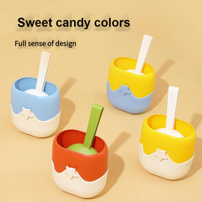 Tinypet Ice Cream Cat Litter Scoop + Holder Set