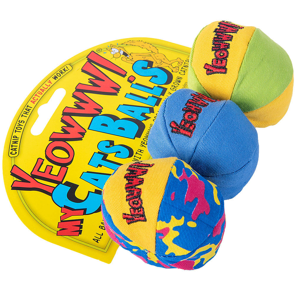 Yeowww! Catnip Cat Toy My Cats Balls