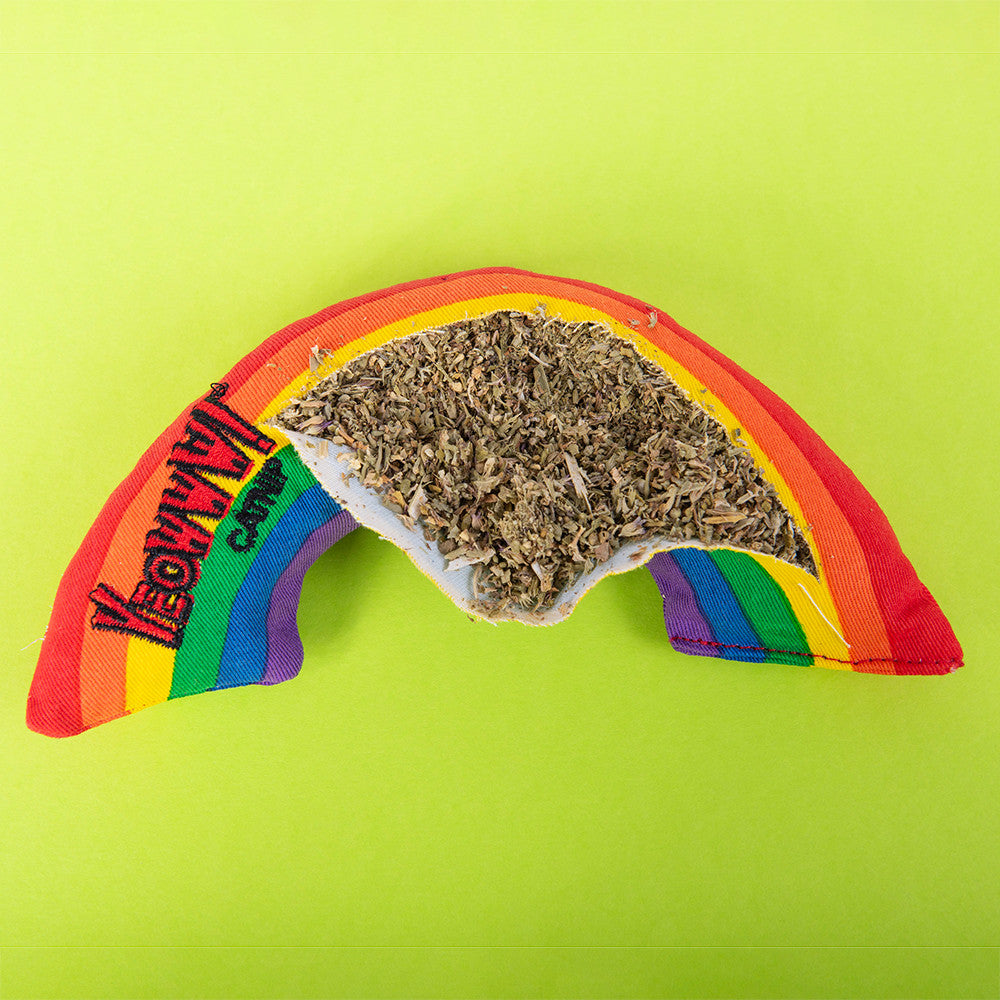 Yeowww! Catnip Cat Toy Rainbow