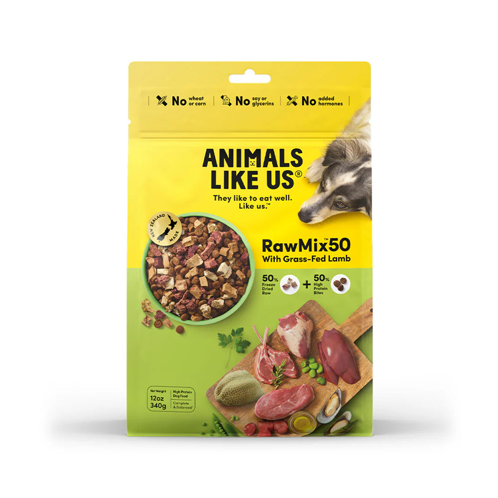 Animals Like Us - RawMix50 with Grass-Fed Lamb Dog Food