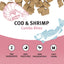 Icelandic+ Dog Treats Cod & Shrimp Fish Combo Bites 85g