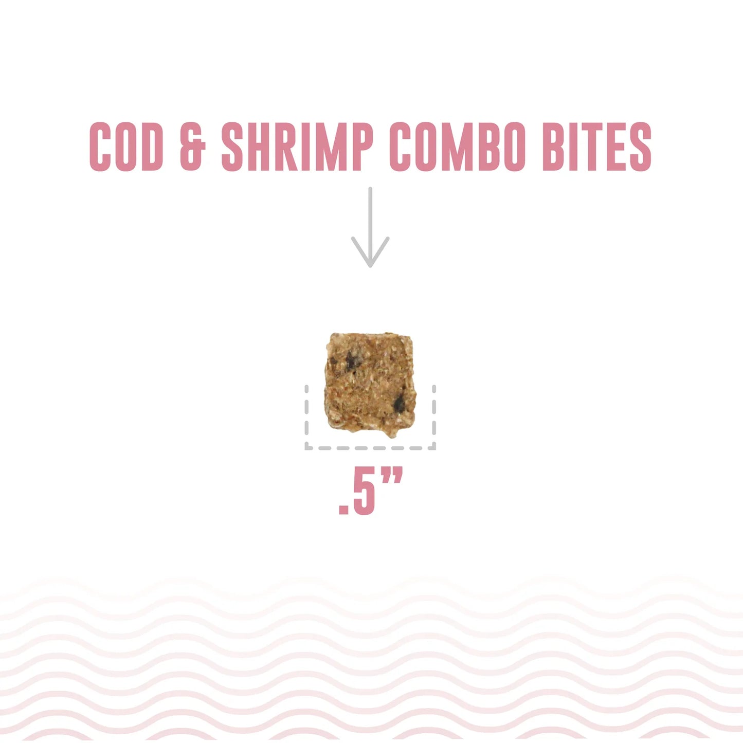 Icelandic+ Dog Treats Cod & Shrimp Fish Combo Bites 85g