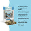 Icelandic+ Dog Treats Hand Wrapped Cod Skin Short 5" Chew Sticks 3pk