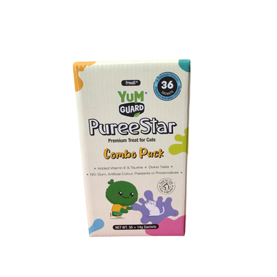 YUMGUARD Puree Star Combo Pack 36x14g