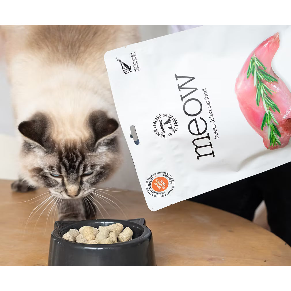 The New Zealand Natural Meow Freeze Dried Cat Food Duck