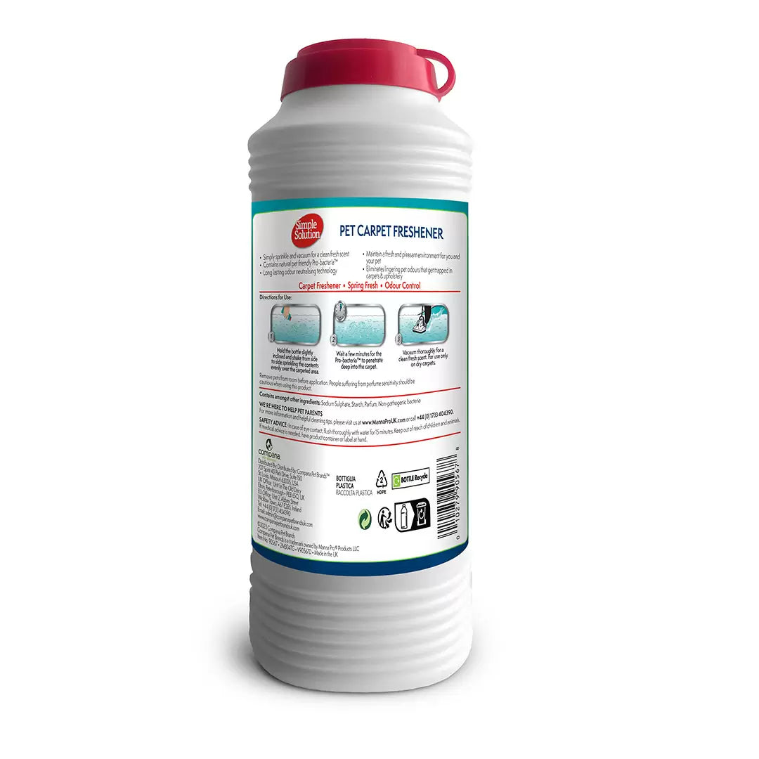 Simple Solution Carpet Freshener Powder 500g