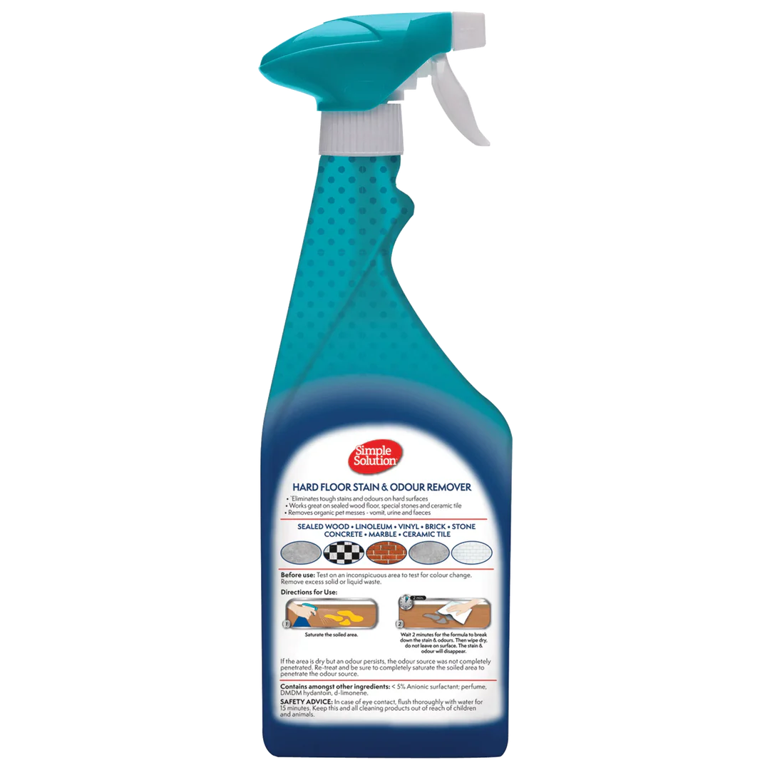 Simple Solution Hard Floor Stain & Odour Remover 750ml