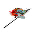 Kitty Play 3-in-1 Interchangeable Cat Teaser Wand Magical Private Crew