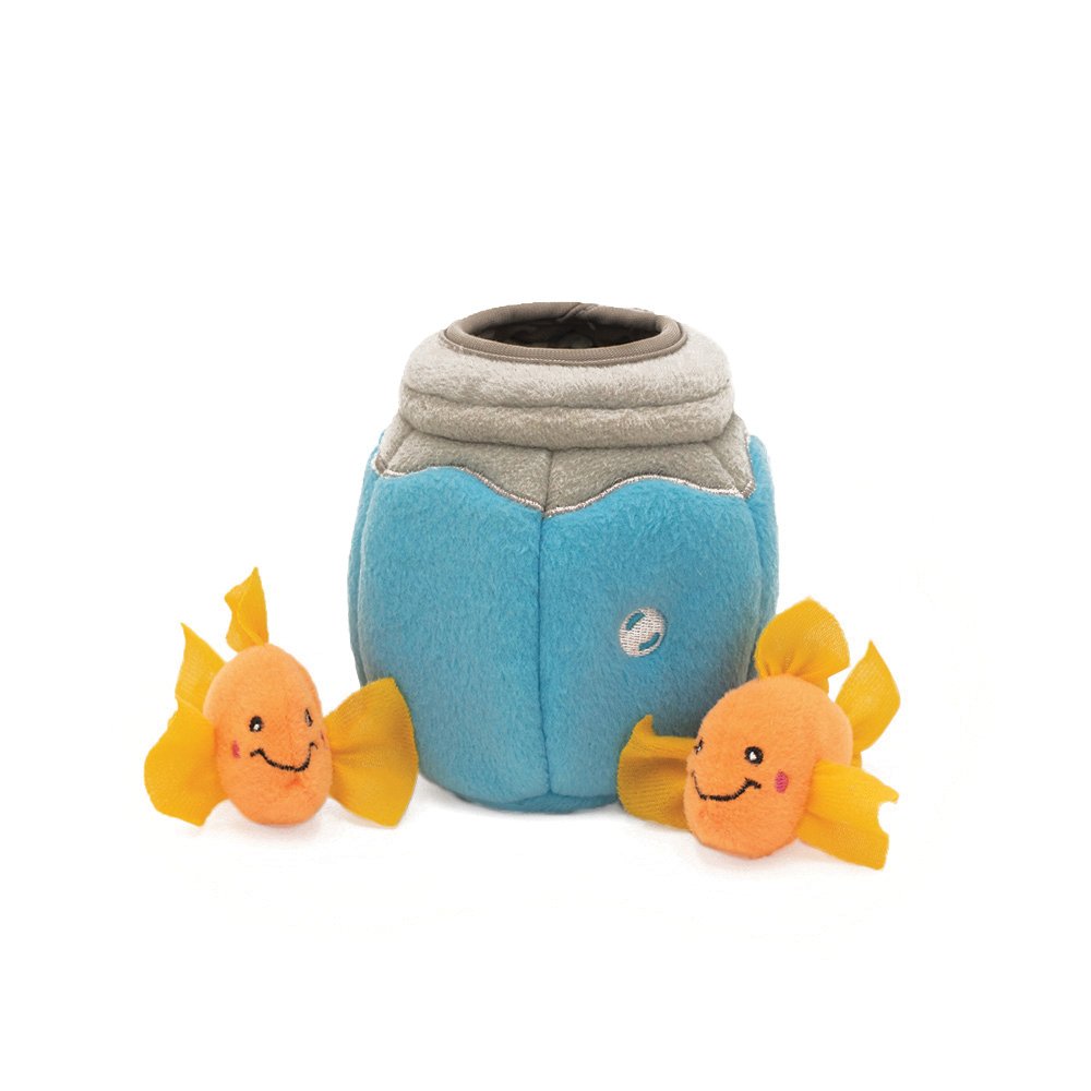 ZippyClaws® Cat Toy Burrow® - Fish in Bowl
