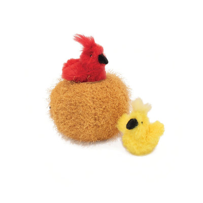 ZippyClaws® Cat Toy Burrow® - Birds in Nest