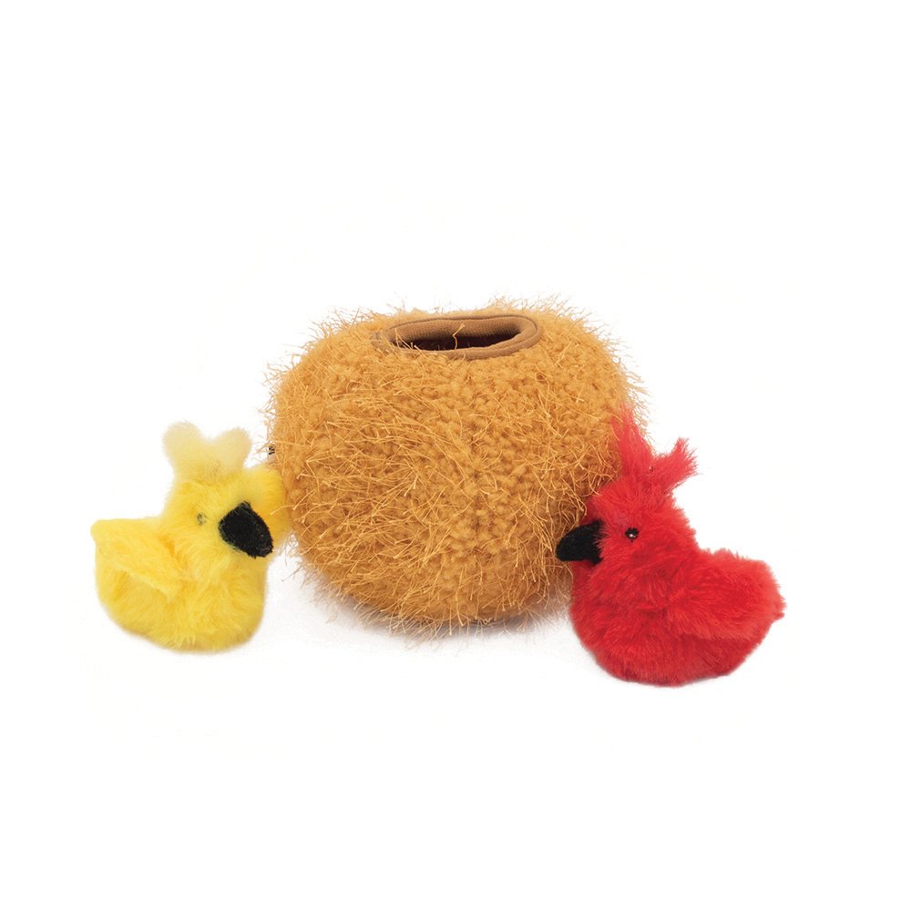ZippyClaws® Cat Toy Burrow® - Birds in Nest