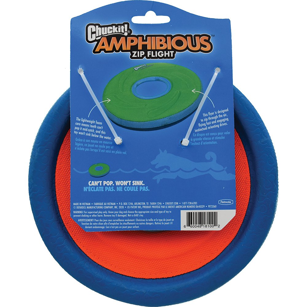 Chuckit! Dog Toy Amphibious Zipflight Medium