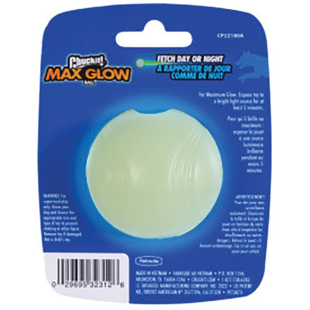 Chuckit! Dog Toy Max Glow Ball Small
