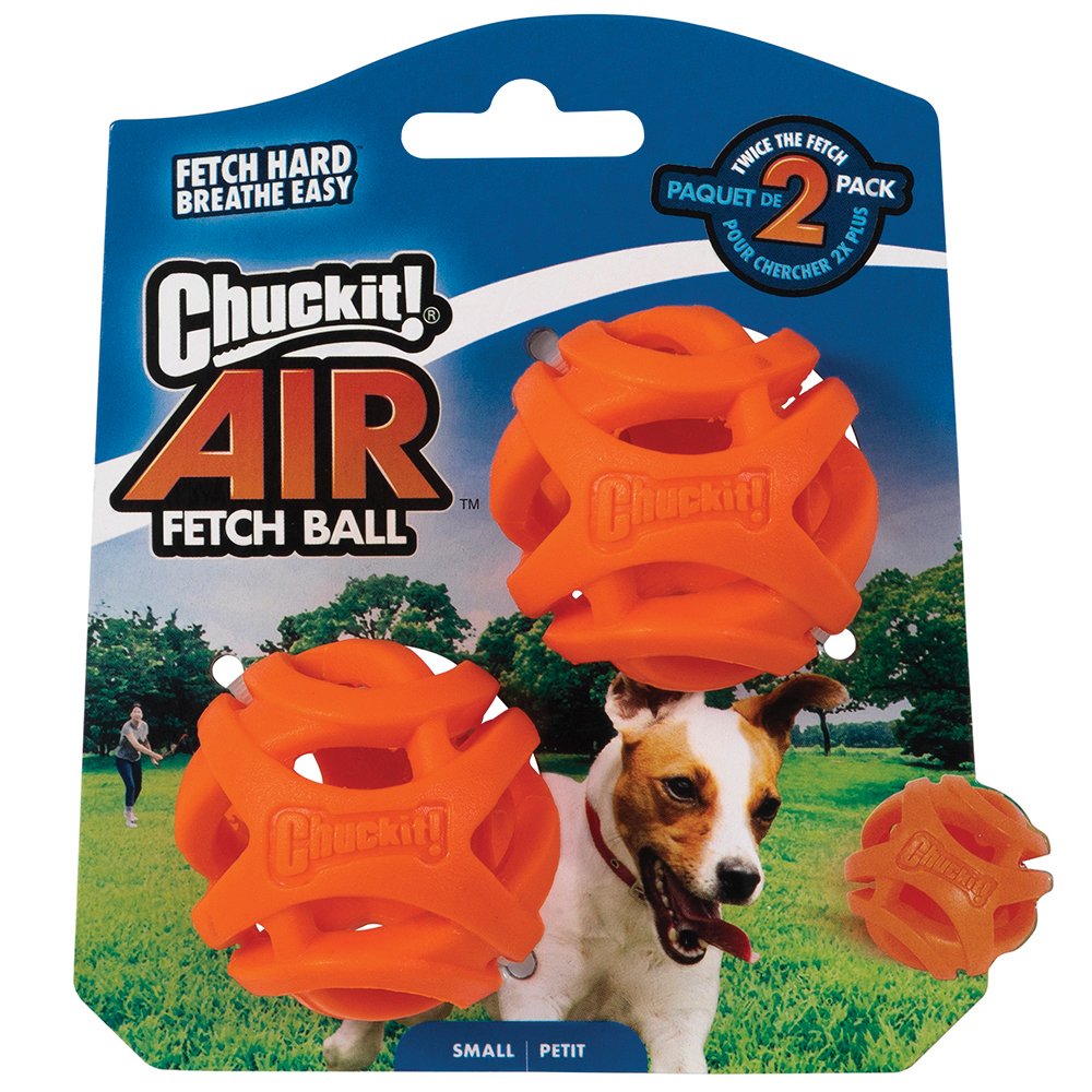 Chuckit! Dog Toy Air Fetch Ball Small 2 Pack