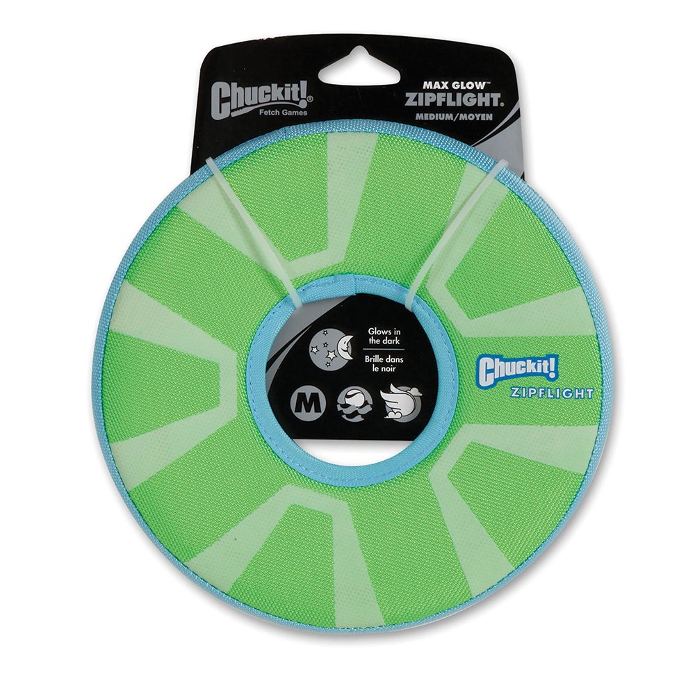 Chuckit! Dog Toy Max Glow Zipflight Medium