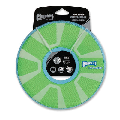 Chuckit! Dog Toy Max Glow Zipflight Medium