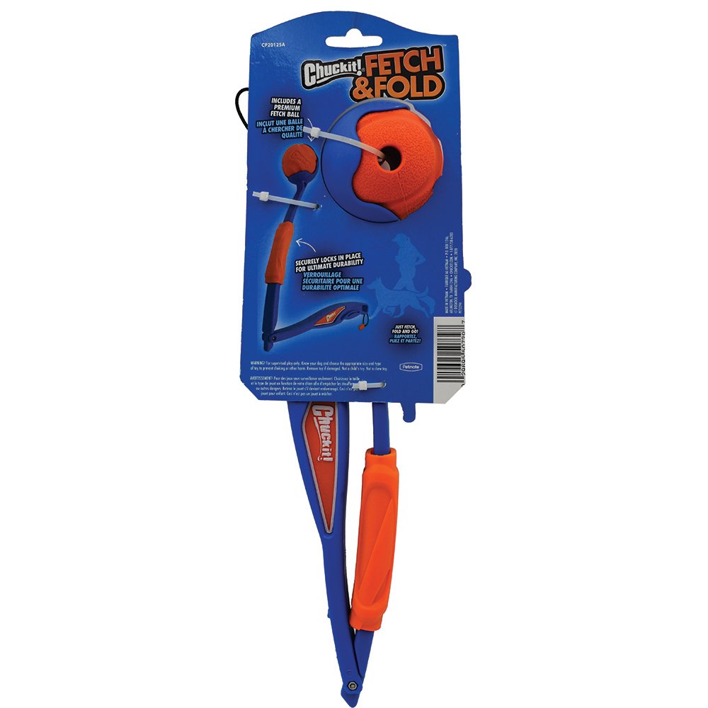 Chuckit! Dog Toy Fetch & Fold 25M Launcher For Medium Balls
