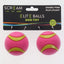 Scream Elite Ball Loud Pink & Green 2pk - Medium