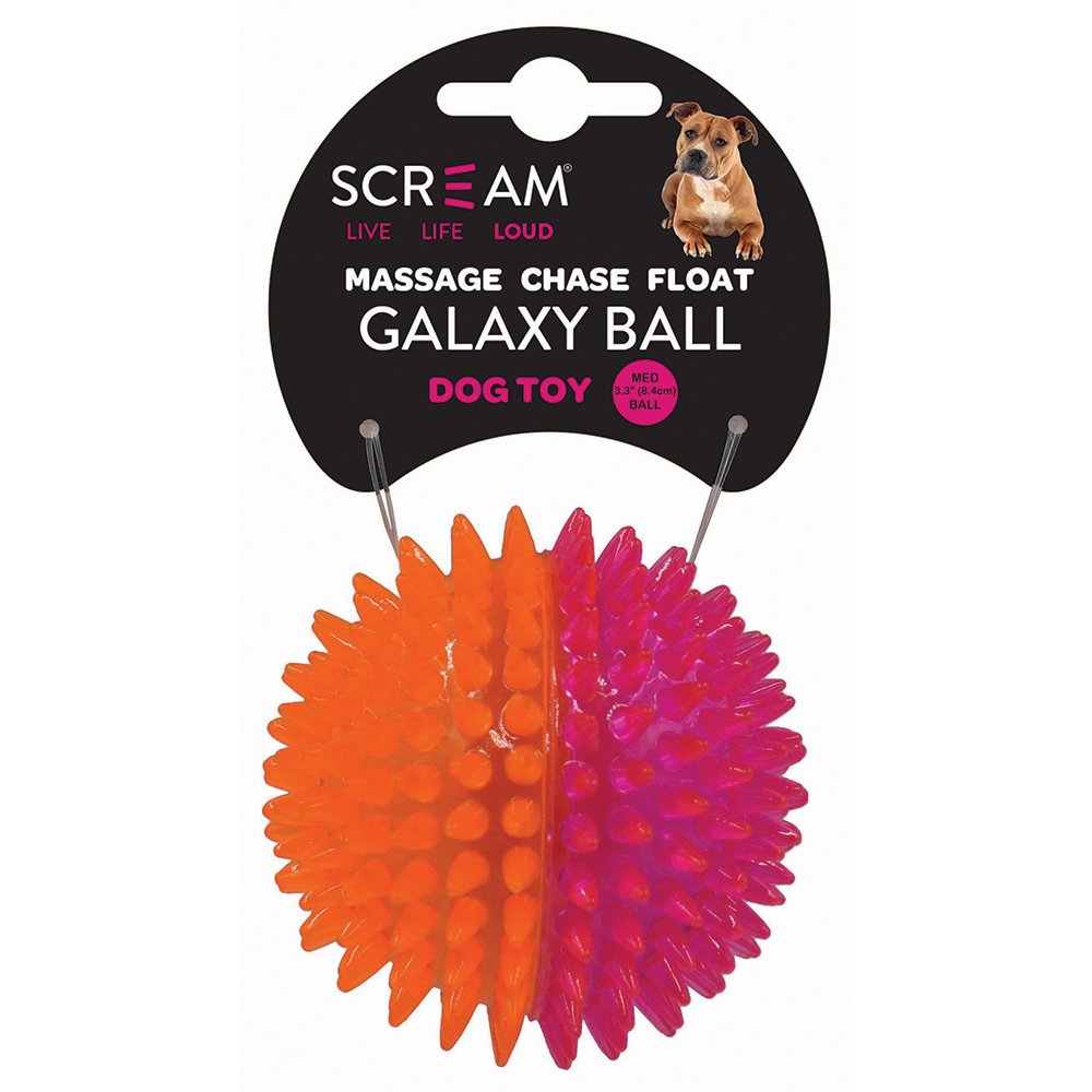 Scream Galaxy Ball Loud Pink/ Orange - Medium