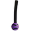 Scream Dog Toy Elite Ball Tug Loud Purple & Black - Large